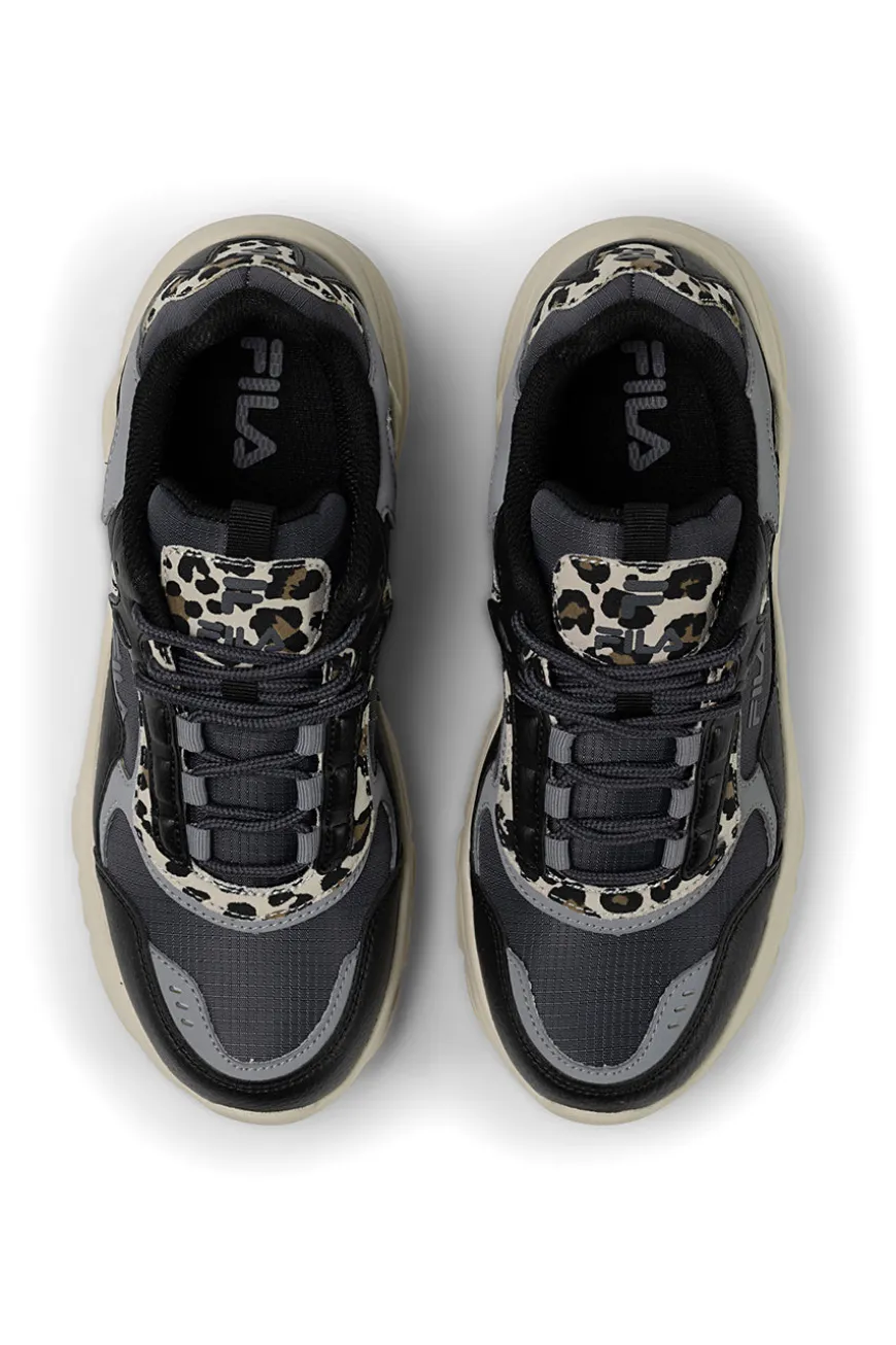 Sneakers nere con dettagli animalier e suola chunky Fila FFW0194