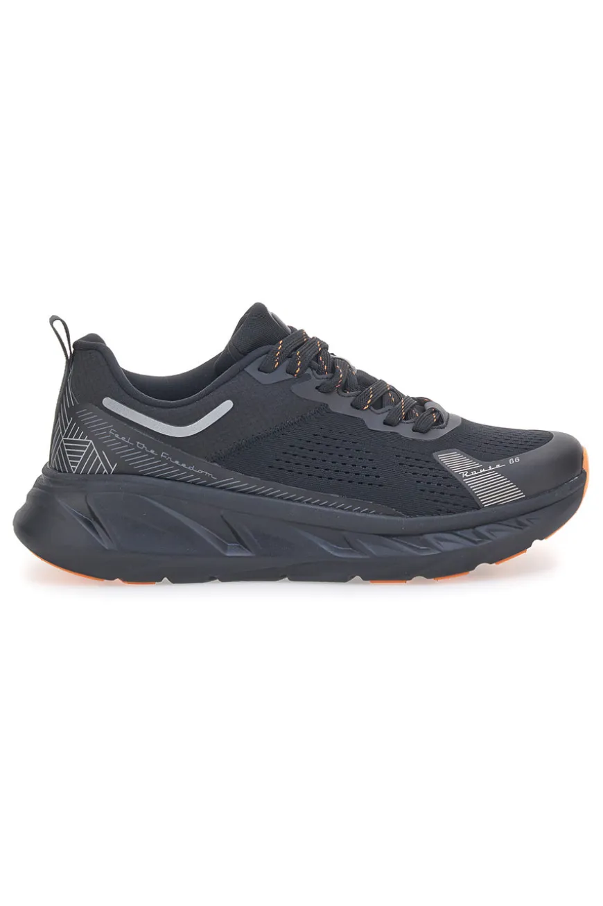 Sneakers nere con dettagli arancioni ROUTE 66 RO51811D