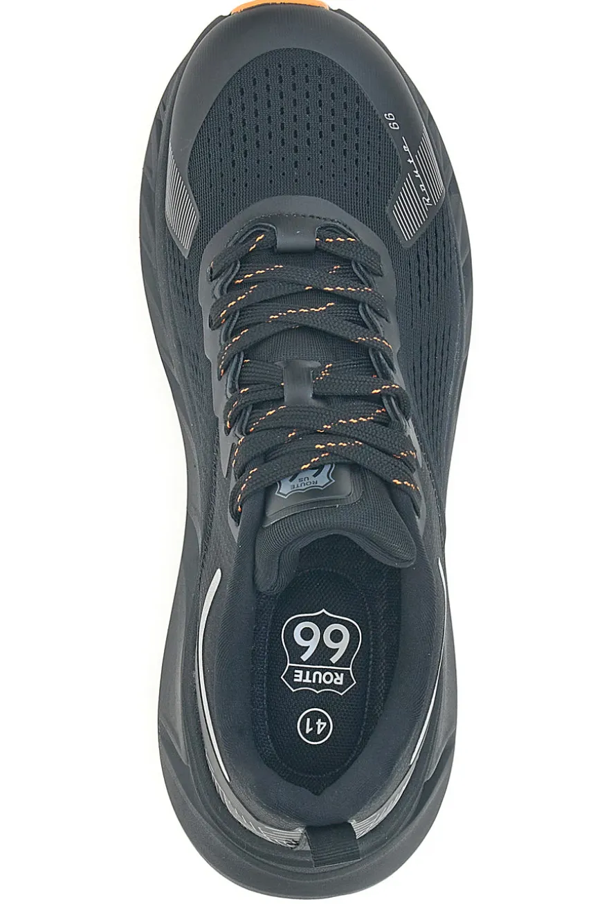Sneakers nere con dettagli arancioni ROUTE 66 RO51811D