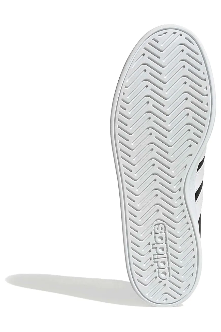 Sneakers nere con dettagli bianchi stile iconico Adidas Grand Court Base 3