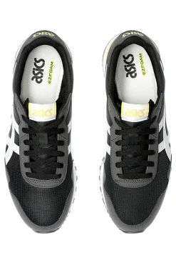 Sneakers Nere con Dettagli Laterali Bianchi ASICS TIGER RUNNER II