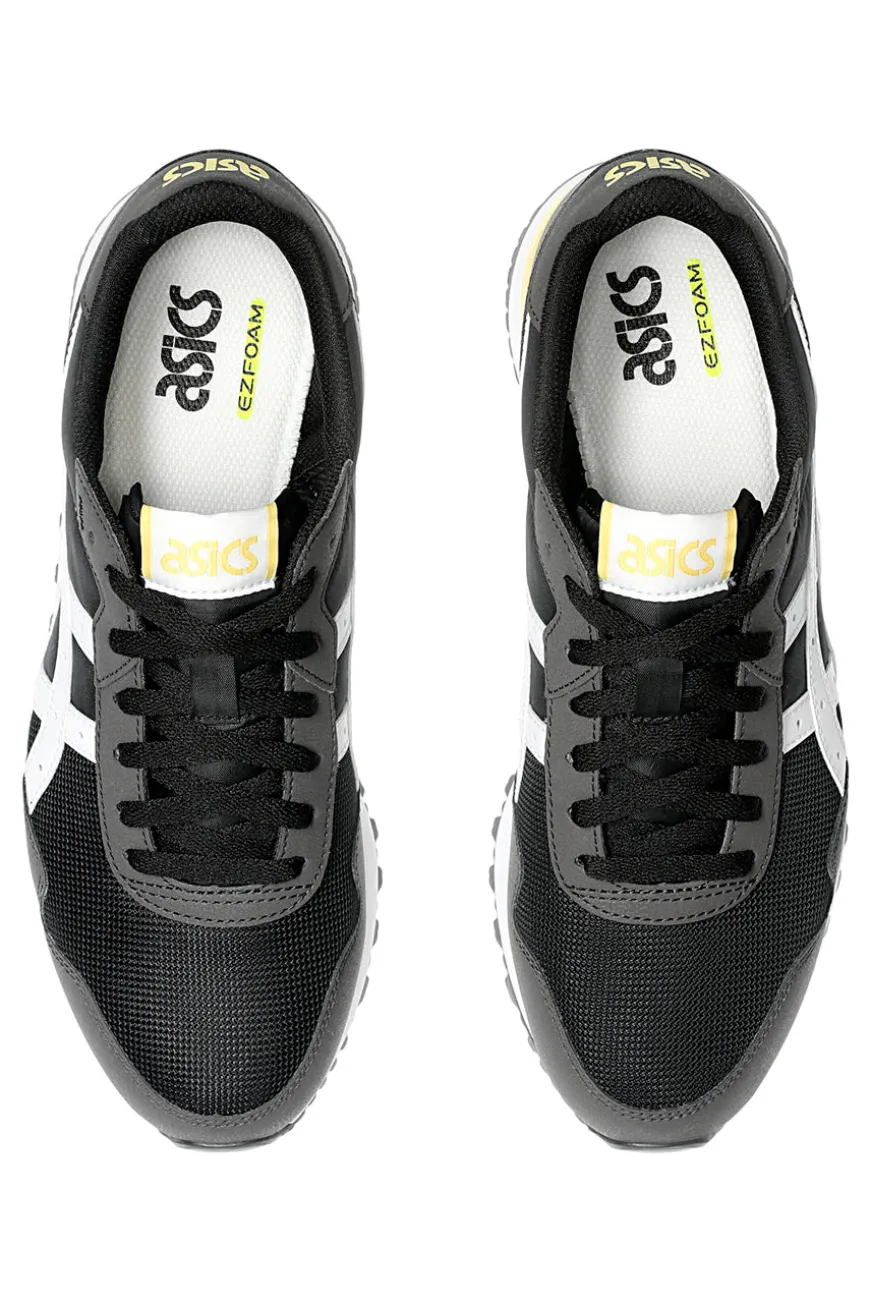 Sneakers Nere con Dettagli Laterali Bianchi ASICS TIGER RUNNER II