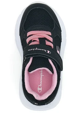 Sneakers nere con dettagli rosa e strappo Champion HRO G TD Low Cut Shoe