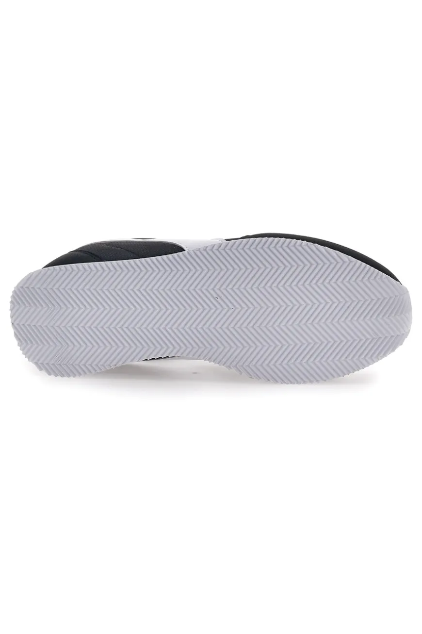 Sneakers Nere Con Logo Bianco Diadora Simple Run