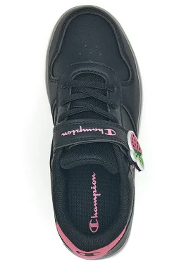 Sneakers nere con luci e dettagli rosa Champion GLW G PS