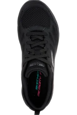 Sneakers Nere Con Memory Foam SKECHERS Summits - Suited
