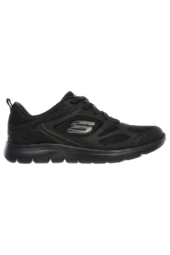 Sneakers Nere Con Memory Foam SKECHERS Summits - Suited