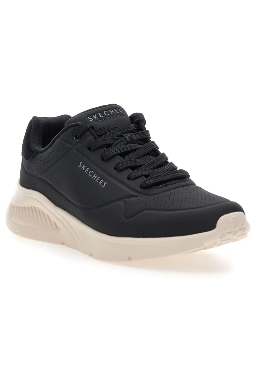 Sneakers nere con Memory Foam Skechers UNO LITE SUITED LITE