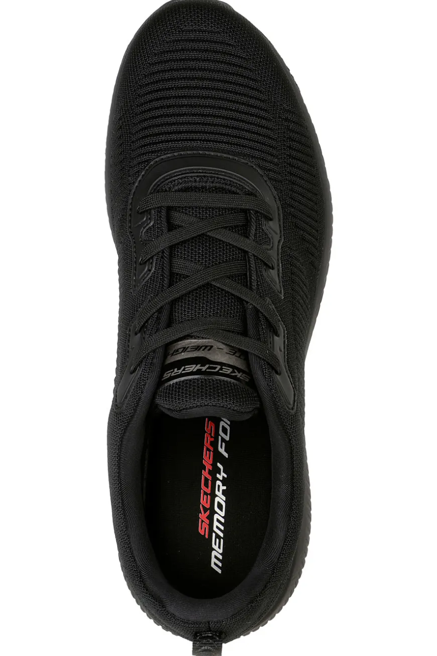 Sneakers Nere Con Memory Foam Skechers SQUAD
