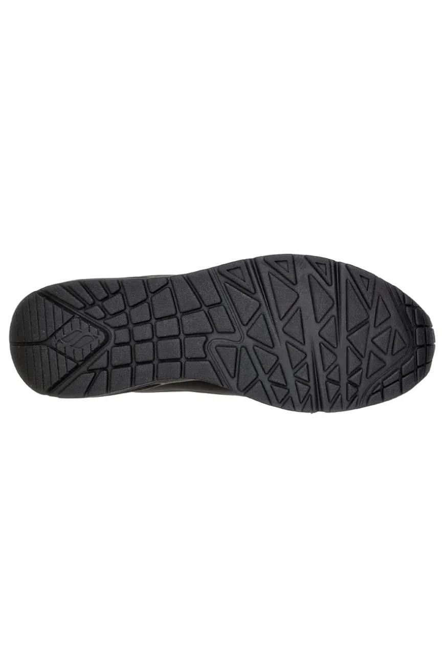 Sneakers Nere Con Pianta Larga e Soletta Air Cooled Memory Foam SKECHERS Uno - Stand On Air