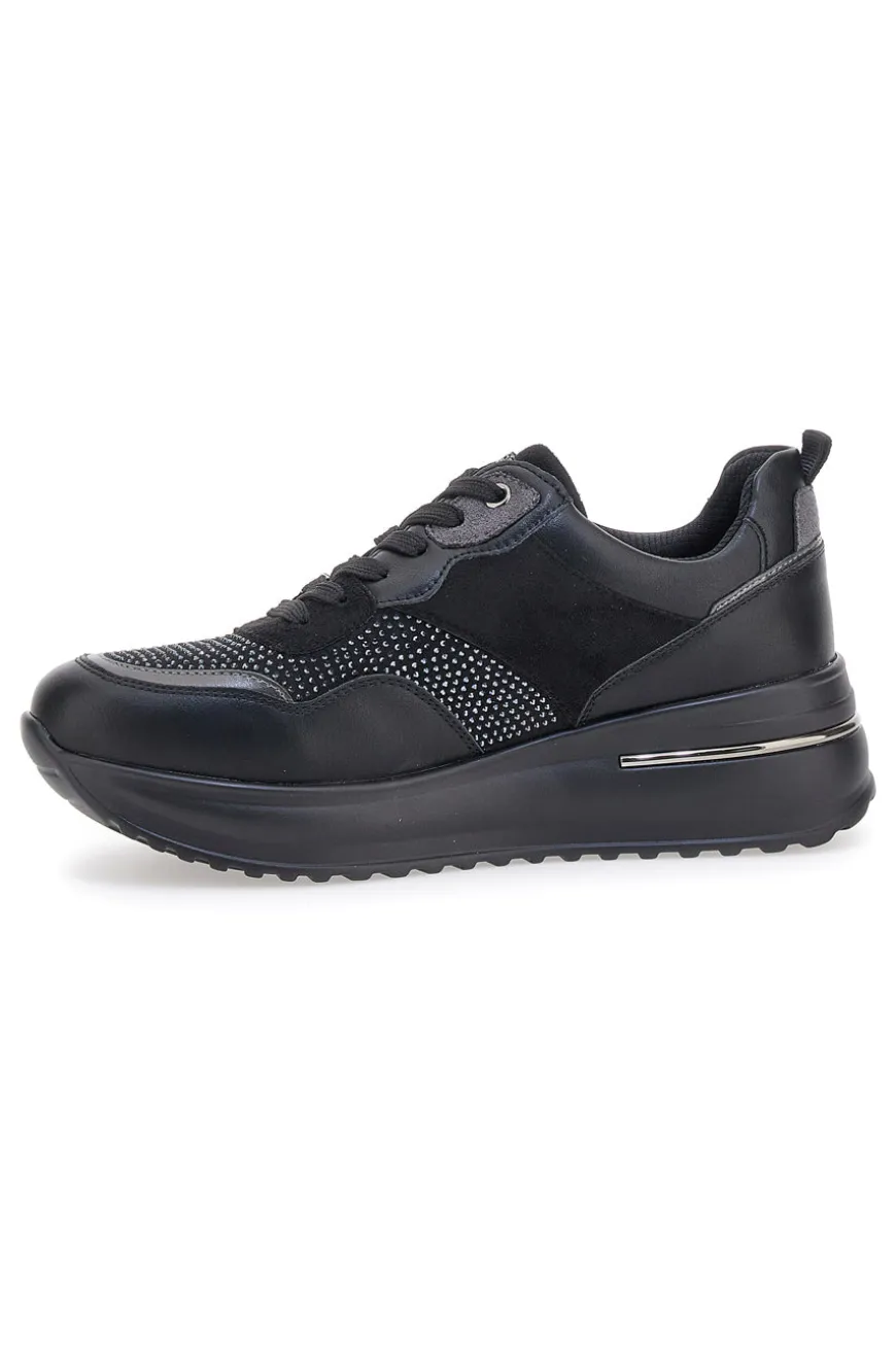 Sneakers Nere con Strass Inblu IN397014