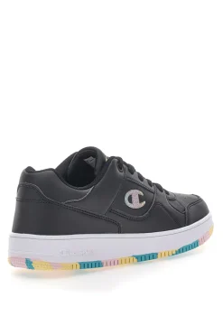 Sneakers Nere con Suola Colorata RD18 Low G GS