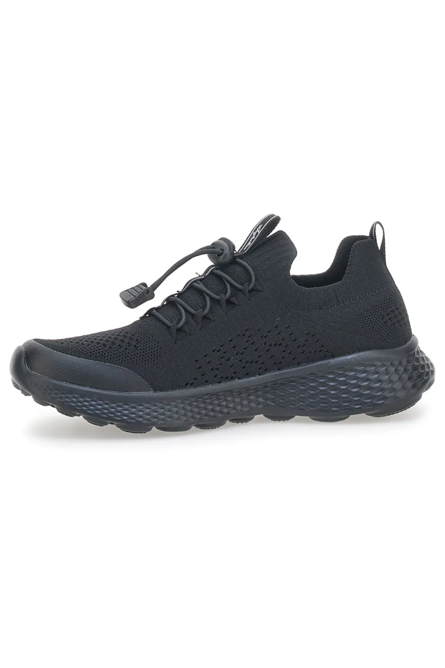 Sneakers Nere con Tomaia in Mesh e Chiusura Elastica AUSTRALIAN AU25W107