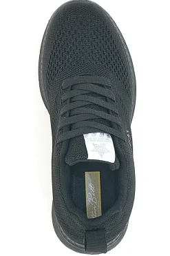 Sneakers Nere con Tomaia in Mesh COTTON BELT ELLIE