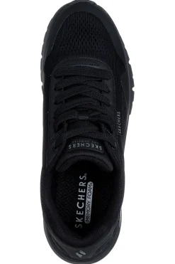 Sneakers Nere con Tomaia in Mesh SKECHERS UNO FLEX SPRING ON AIR