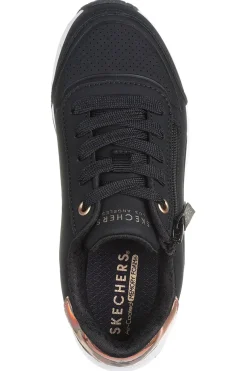 Sneakers Nere Con Zip Laterale Skechers Street Uno Gen1