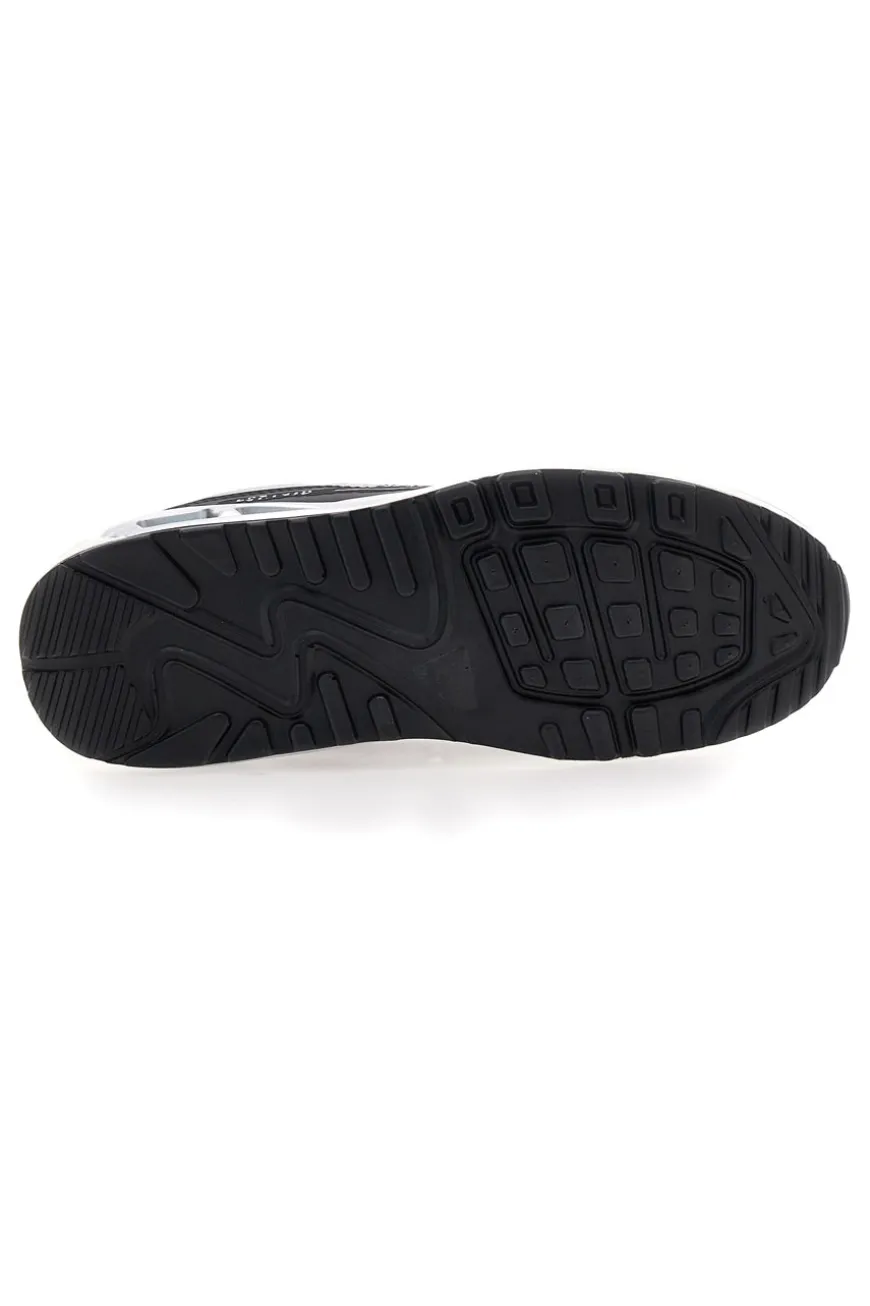 Sneakers nere e argento con fondo effetto air Everlast EV-810