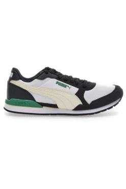 Sneakers nere e bianche con dettagli colorati Puma St Runner V3 Mesh