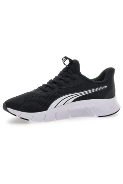 Sneakers nere e bianche slip on in mesh Puma Flexfocus Lite SLIPTECH Jr