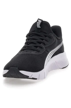 Sneakers nere e bianche slip on in mesh Puma Flexfocus Lite SLIPTECH Jr