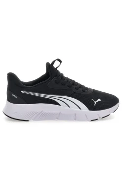 Sneakers nere e bianche slip on in mesh Puma Flexfocus Lite SLIPTECH Jr
