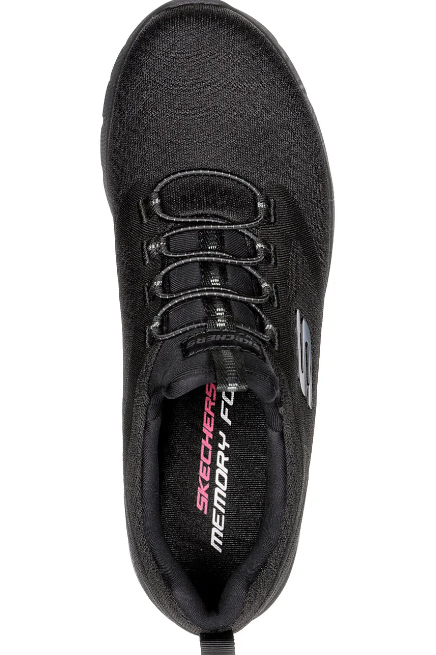 Sneakers nere in mesh con Memory Foam Skechers Dynamight 2.0 Soft Expressions