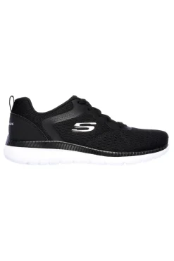 Sneakers nere in mesh con Memory Foam Skechers Bountiful Quick Path