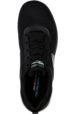 Sneakers nere in mesh con Memory Foam Skechers Bountiful Quick Path