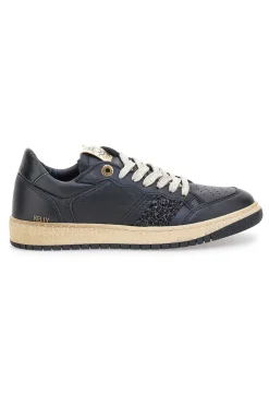 Sneakers nere in pelle con dettagli glitter Made in Italy Pittarello Capsule Kelly