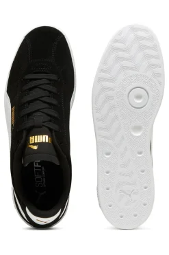 Sneakers nere in suede con logo oro Puma Club II