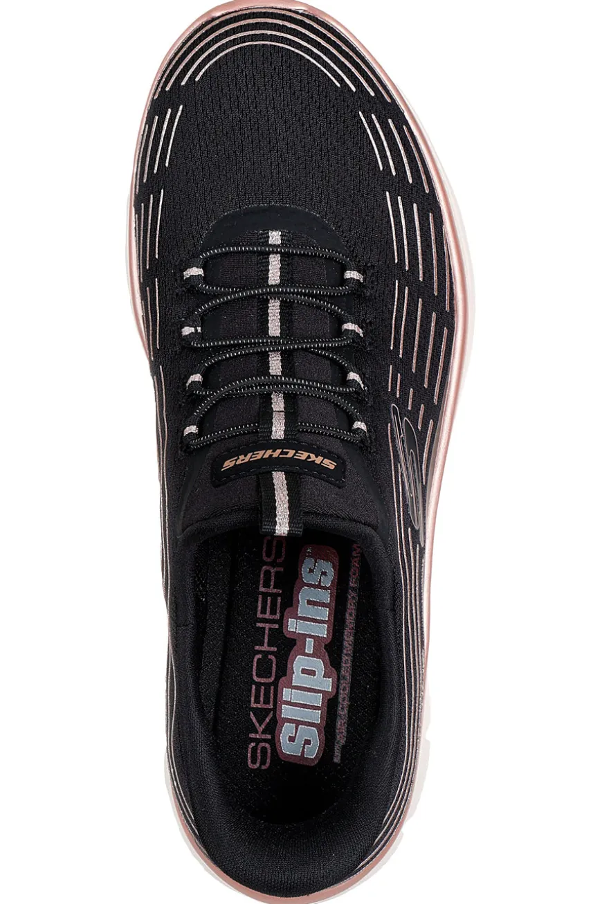 Sneakers nere leggere in tessuto traspirante Skechers Summits Plus Soft Luster