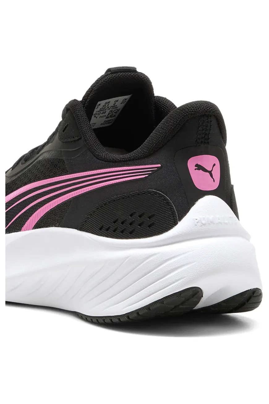 Sneakers nere rosa e bianche in mesh Puma Pounce Lite Jr