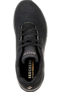 Sneakers Nero Con Air-Cooled Memory Foam Skech-Air Skechers Uno Stand on Air