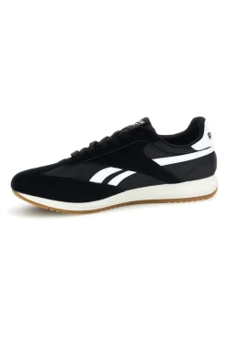 Sneakers nero con inserti in suede e Ortholite Reebok World 70