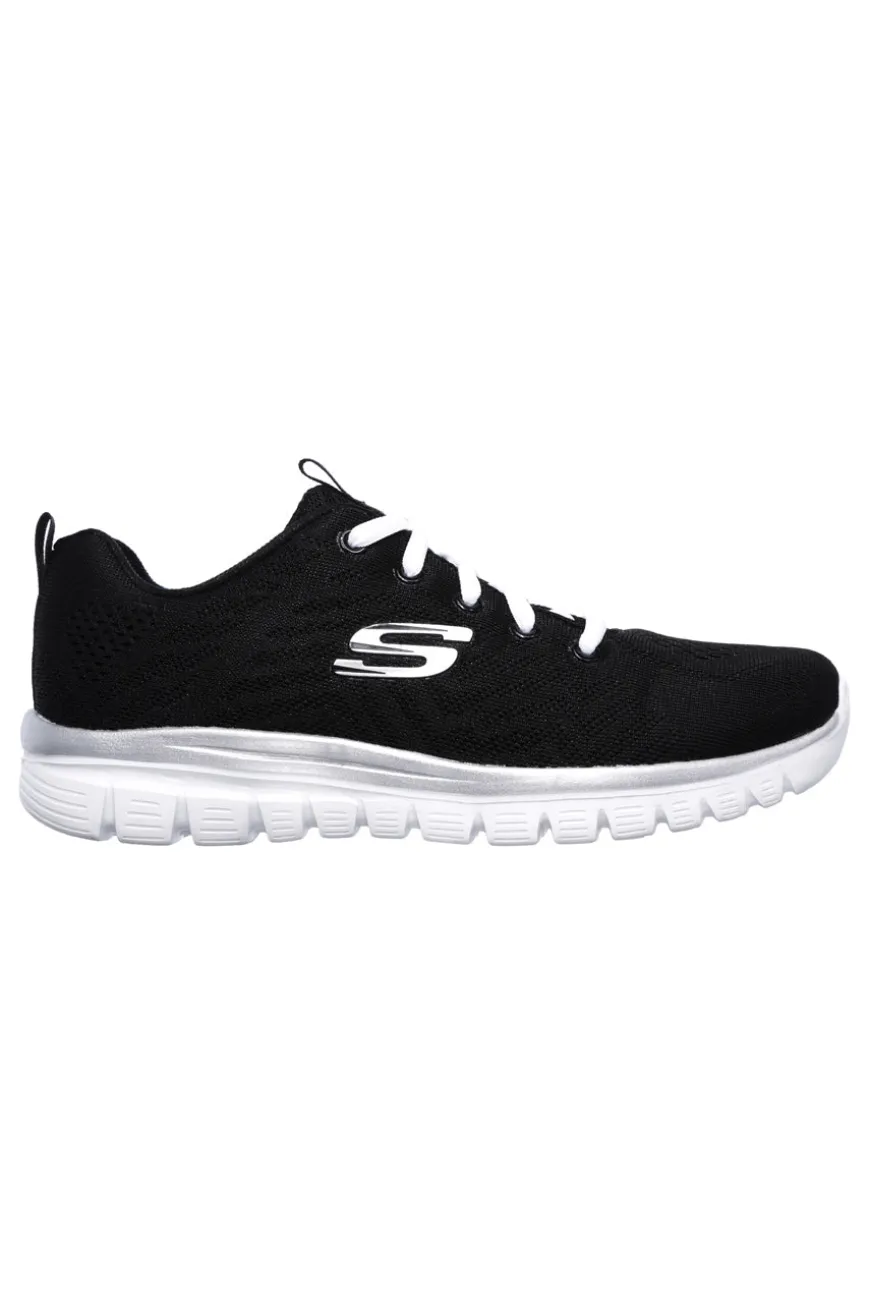 Sneakers Nero da Donna Skechers Graceful Get Connected