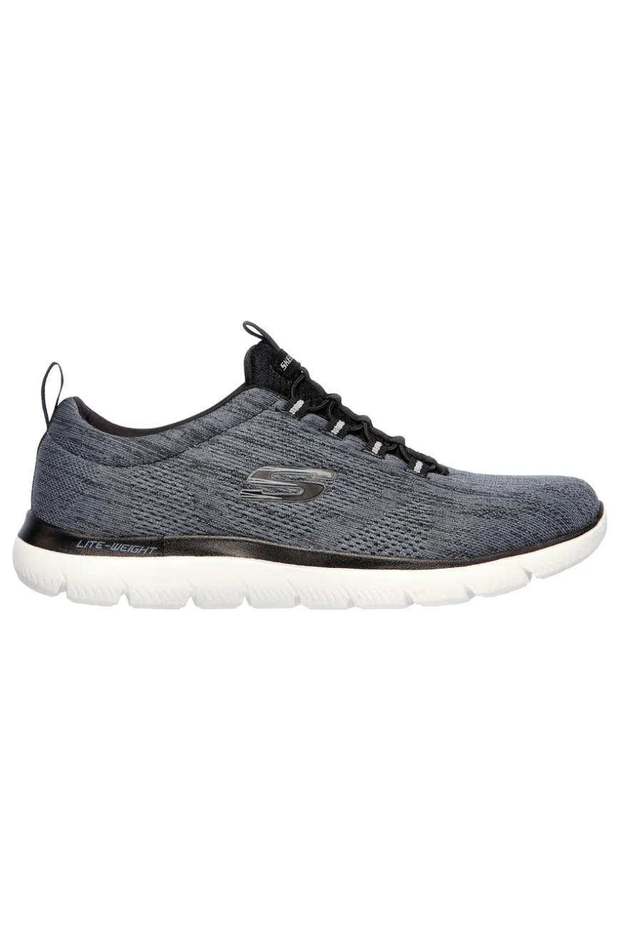 Sneakers nero Memory Foam slip-on Skechers Summits Louvin