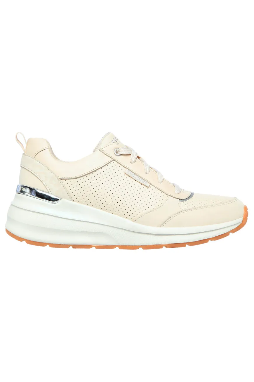 Sneakers off white con dettagli animalier Skechers Street Billion Subtle Spots