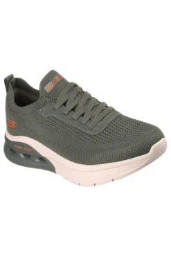Sneakers oliva in maglia stringate Skechers Bobs Arc Waves 2.0 Class Form