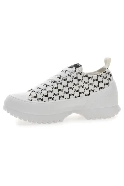Sneakers Platform Bianche Freddy 7582