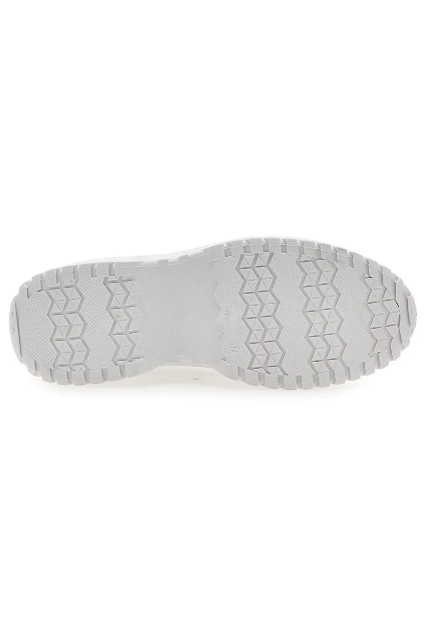 Sneakers Platform Bianche Freddy 7582