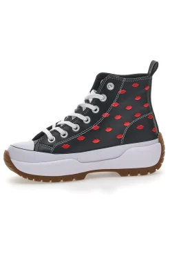 Sneakers Platform British Knights Kaya Mid Fly Nero