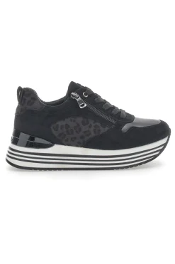 Sneakers Platform Inblu 353 IN Nere