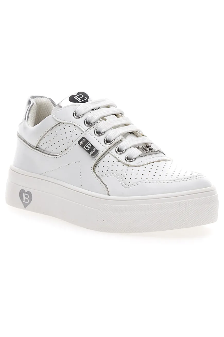Sneakers Platform Laura Biagiotti 8326 Bianche