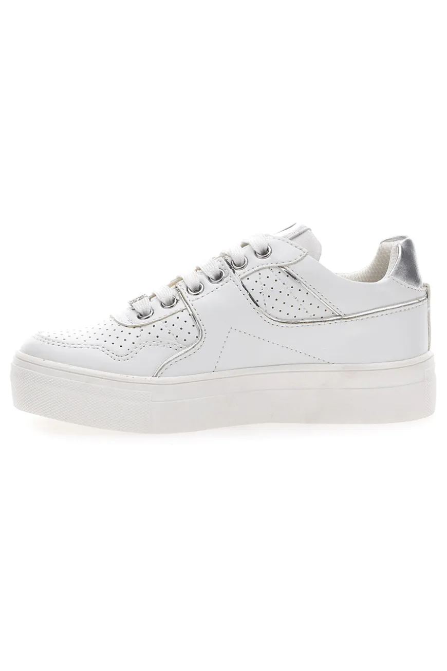 Sneakers Platform Laura Biagiotti 8326 Bianche