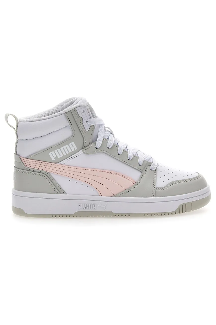 Sneakers Puma Rebound V6 Bianche/Rosa