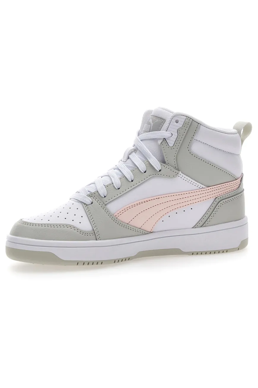 Sneakers Puma Rebound V6 Bianche/Rosa