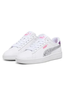 Sneakers Puma Smash 3.0 L Star Glo Jr Bianche