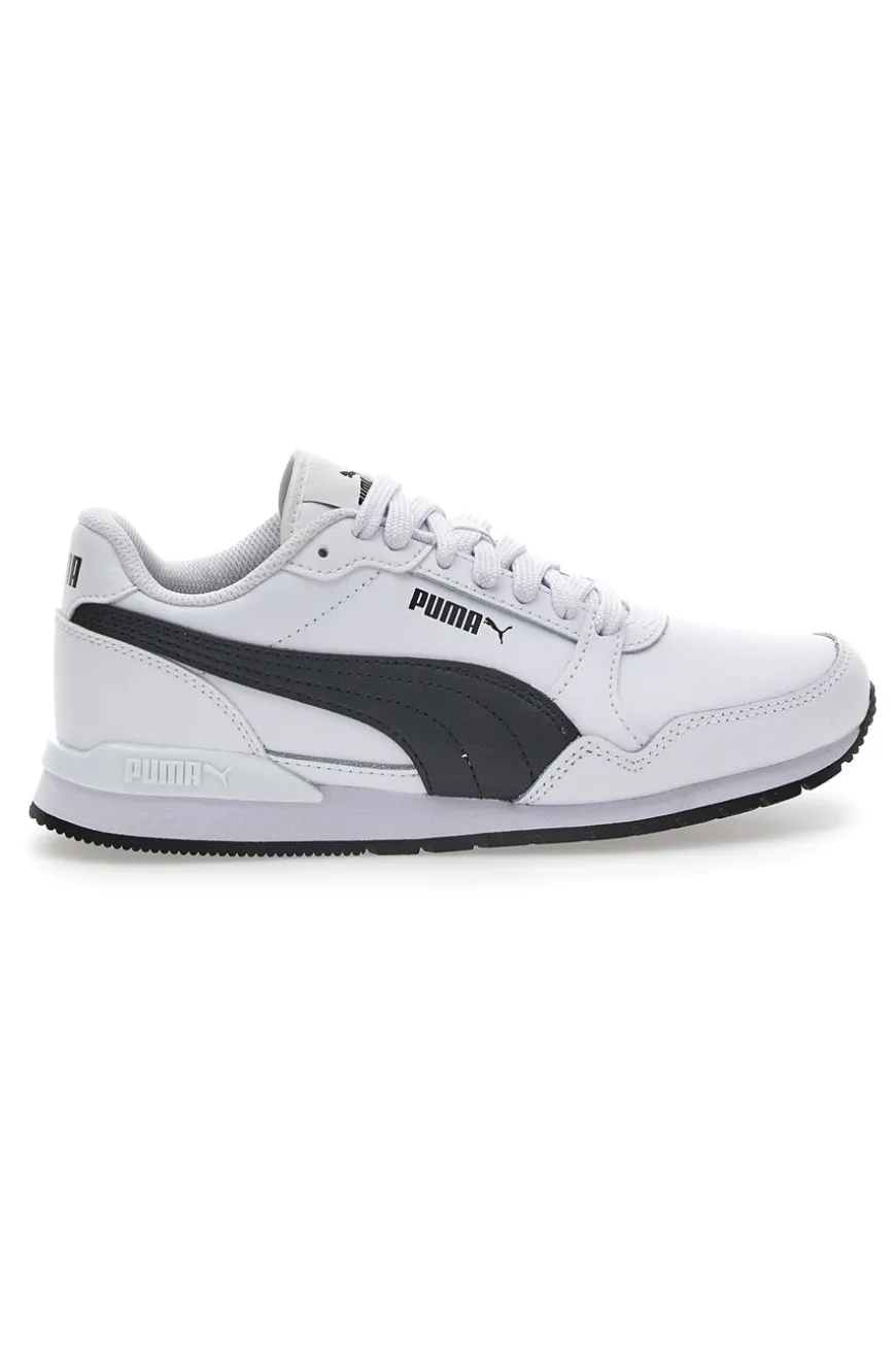 Sneakers Puma ST Runner V3 L Jr Bianche e Nere