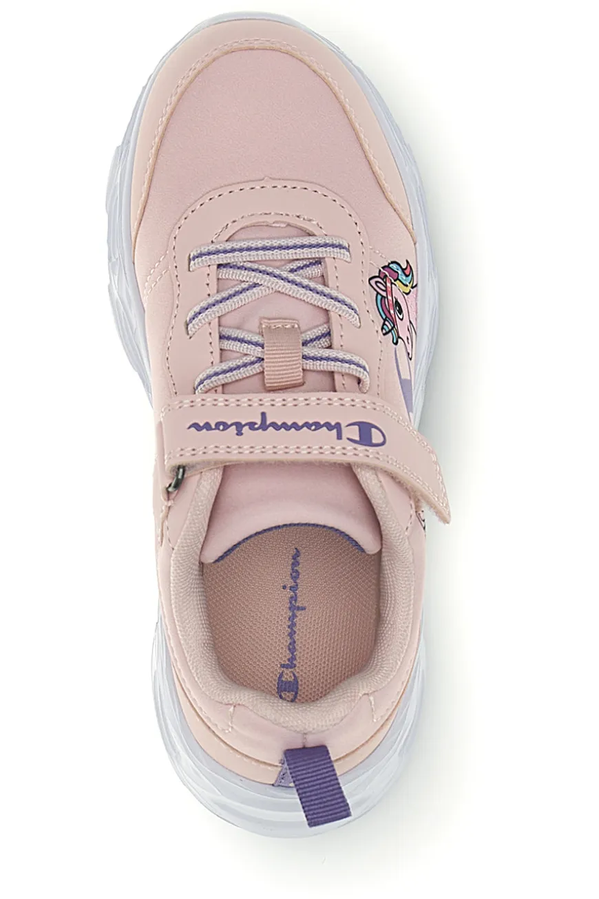 Sneakers Rosa con luci Champion Funfair Print U PS