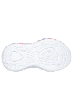 Sneakers rosa con luci e glitter Skechers Eternal Heart Lights